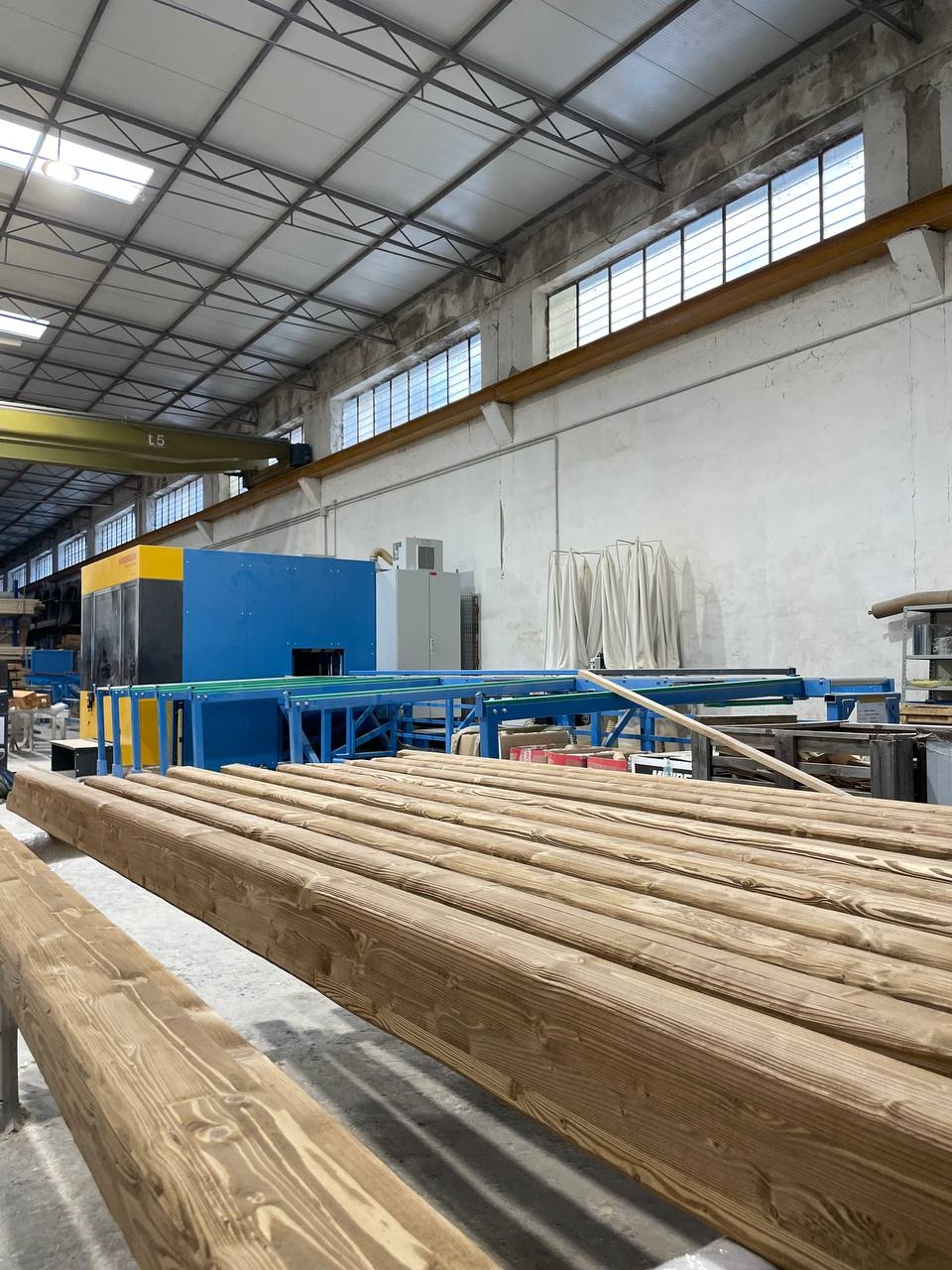 Centro di taglio robotizzato per il legno F.lli Usai
